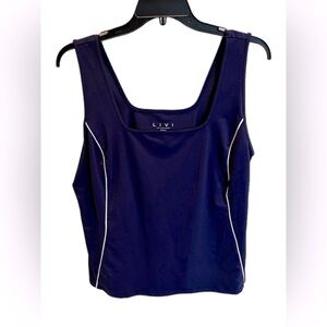 Women's Navy Blue Tank Top